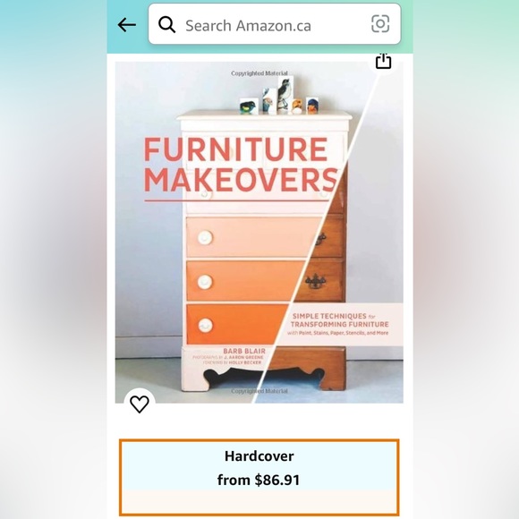 Furniture Makeovers Hardcover Book 2013 Sold Out Edition By Barb Blair - Picture 15 of 16